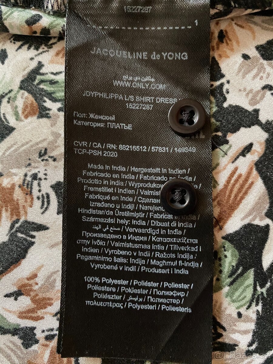 Nové dámské rozepínací šaty Jacqueline de Yong - 36 - 17