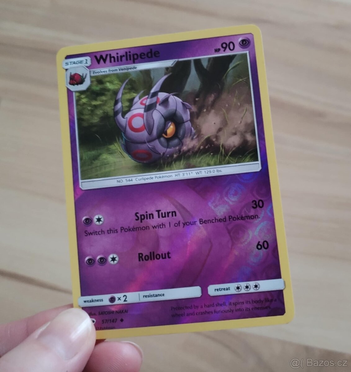 Sbírka holo/reverse Pokémon karet karty + album - 17