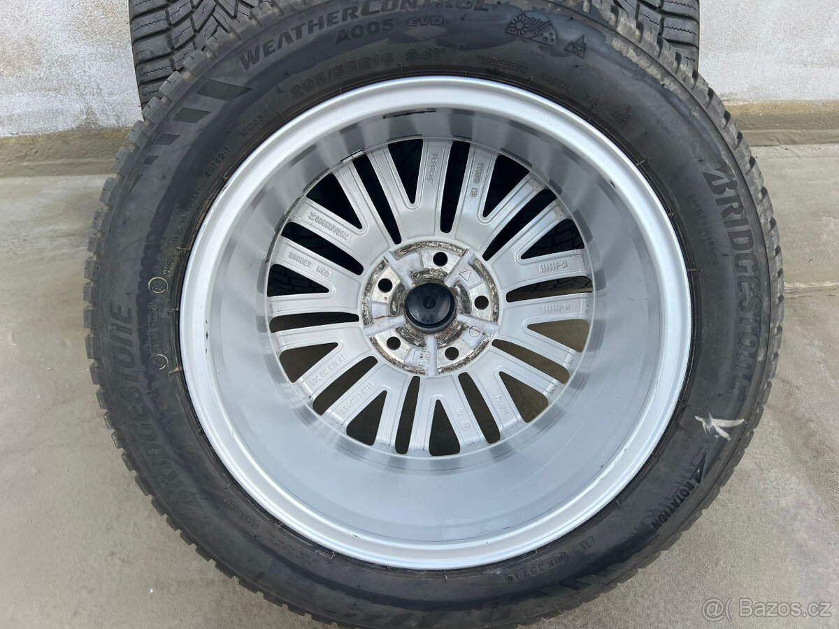 205/55R16 94V alu kola VW GOLF VII, Caddy 6,5x16 5x112 ET46 - 17