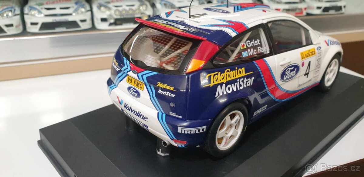 Ruzne druhy Ford Focua wrc 1:18 rally ,otviraci raritni kusy - 17