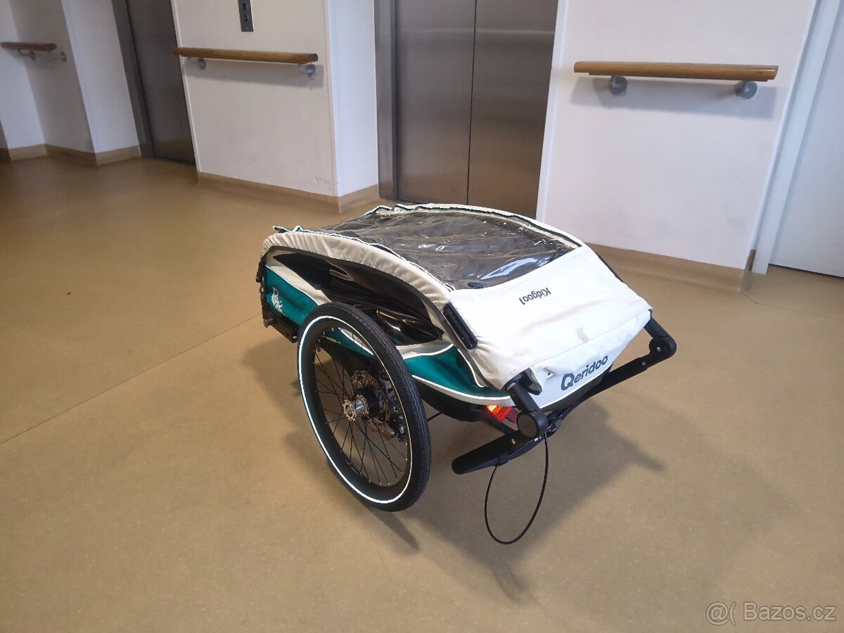 Qeridoo KidGoo1 – kotouče, pružiny i tlumiče moc pěkný stav - 17