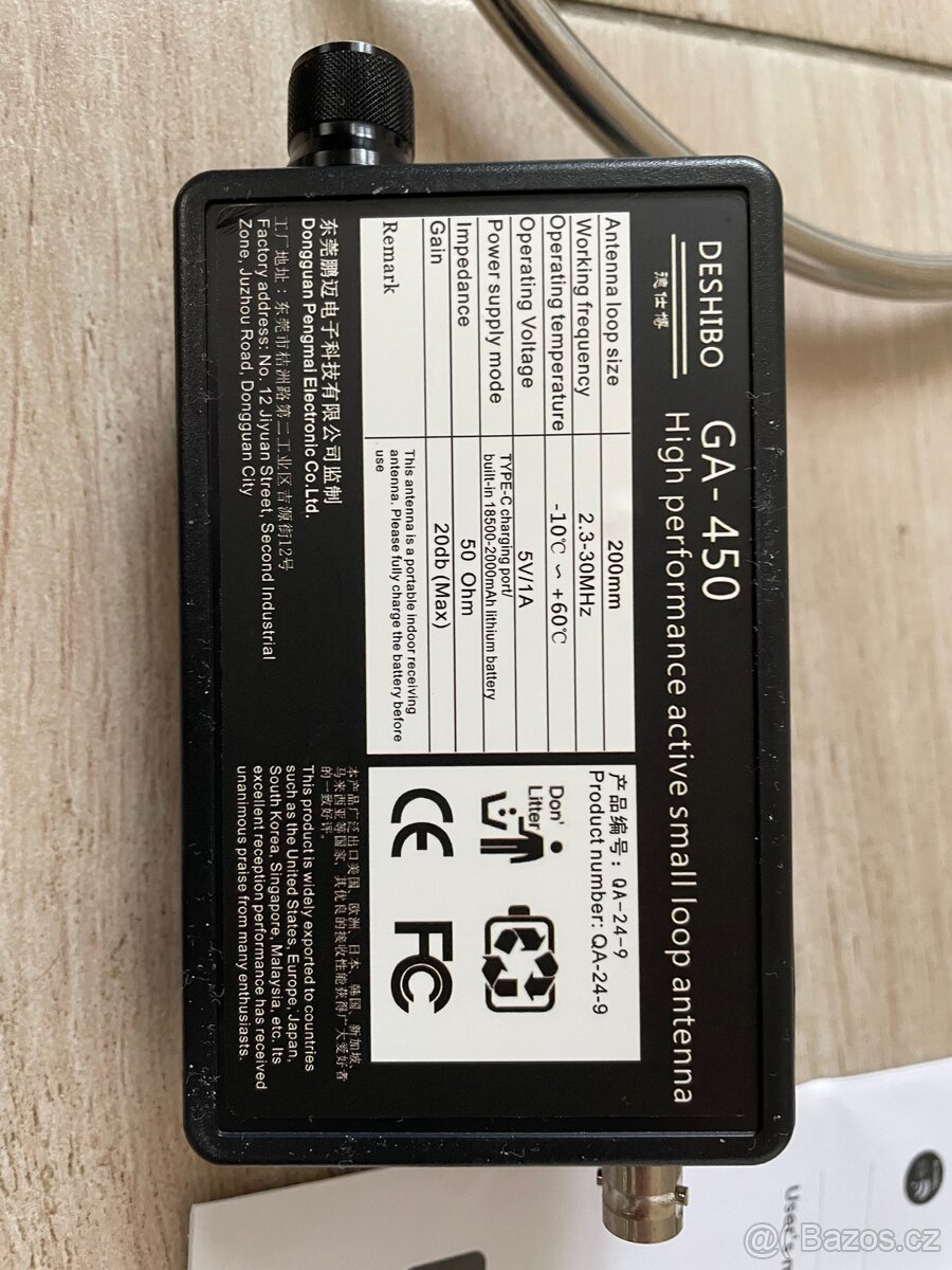 Tecsun PL-990x + Loop antenna GA-450 - 17