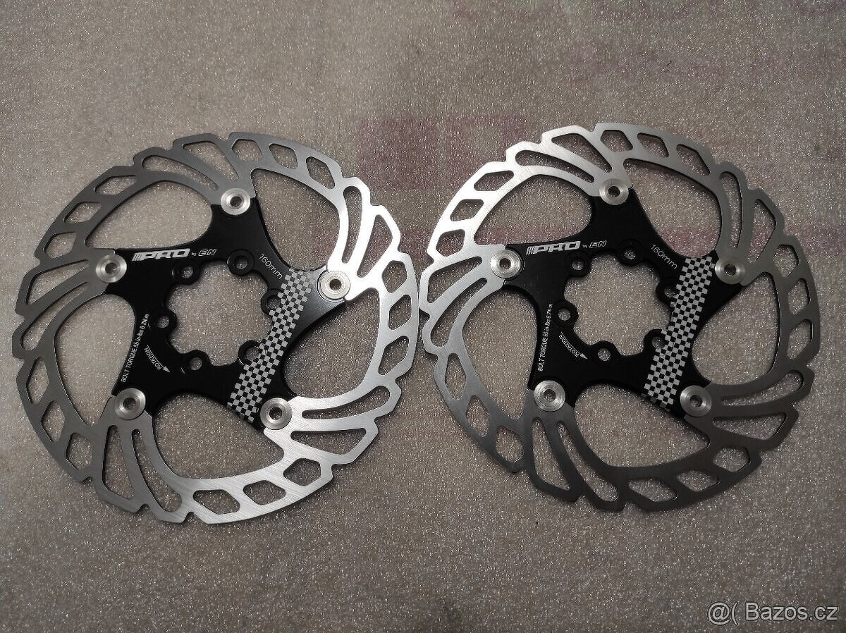 Spousta nových brzdových kotoučů 6 děr a CL. - 17