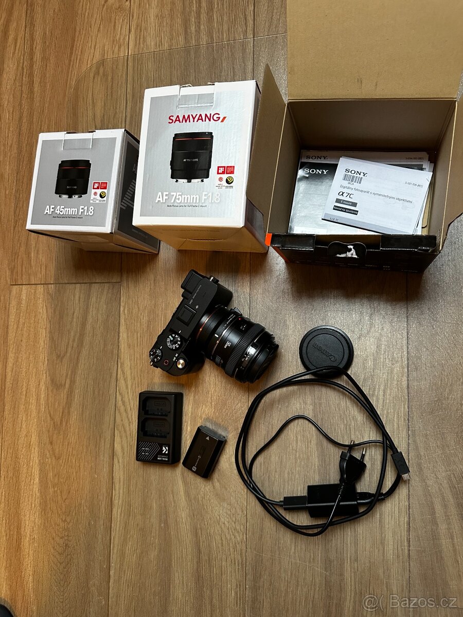 Prodám Sony a7c + tri objektivy - 17