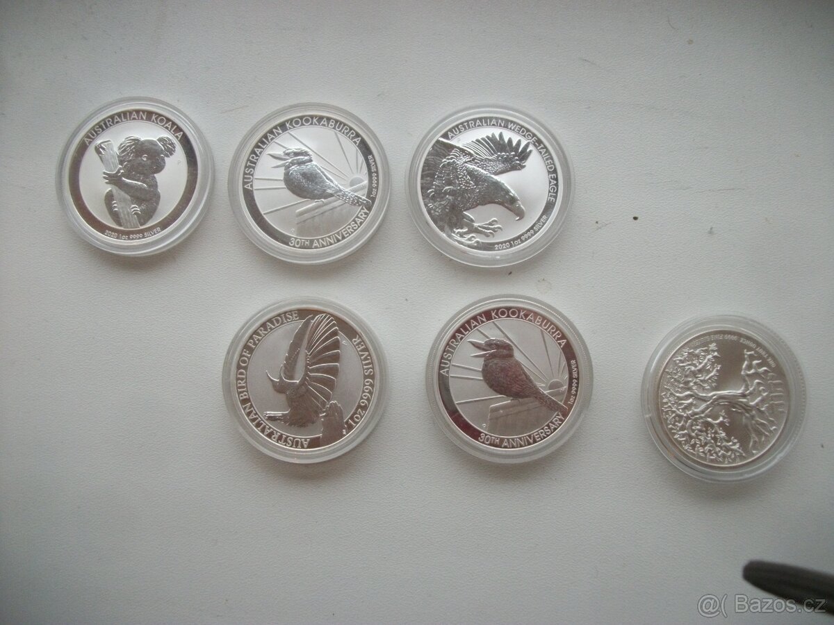 Investiční stříbrné mince. - 17