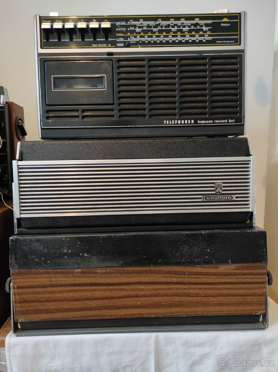 GRUNDIG UHER NORDMENDE TELEFUNKEN KOTOUCOVÉ MAGNETOFONY - 17