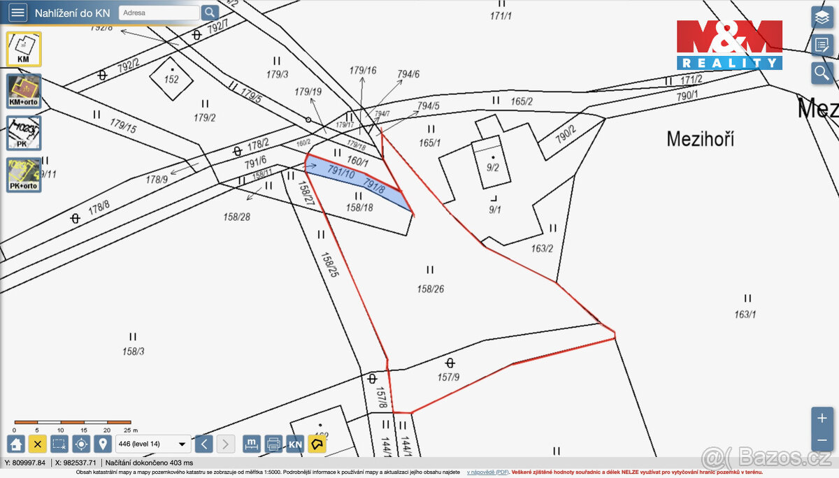 Prodej pozemku k bydlení, 1645 m², Blatno - 17