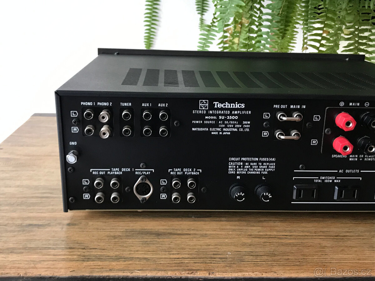 Vintage Technics SU-3500 Stereo Integrated Zosilňovač - 17