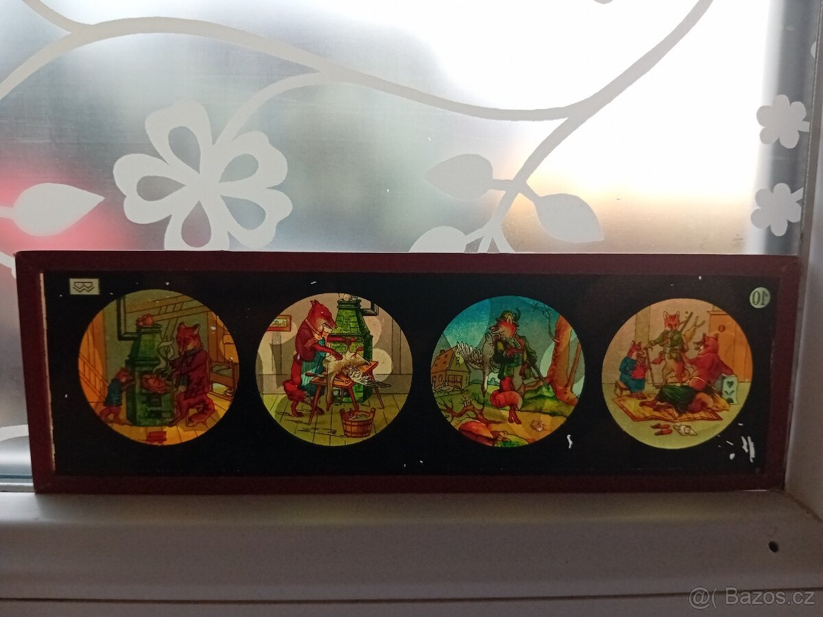 Sklíčka do magické lucerny staré (historické) - 17