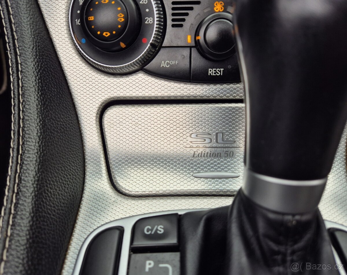 MB SL500 V8 EDICE 50⭐ - 1 KUS V ČR V NABÍDCE TOP INVESTICE - 17