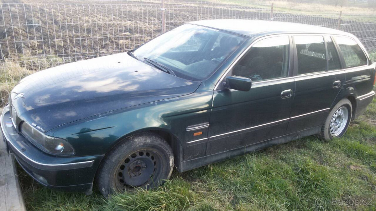 BMW E39 530D Touring sedan 525d 120kW 523i a 520i na díly - 17