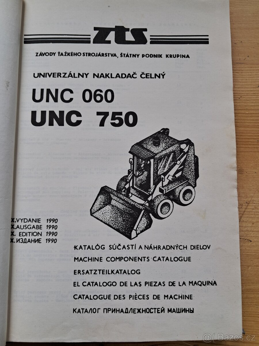 Prodám smykový nakladač UNC 750 - 17