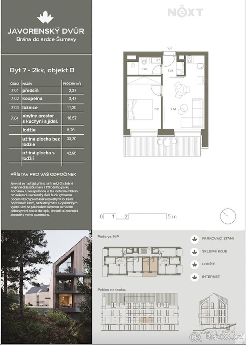 Prodej byt 2+kk, 35㎡ - 17