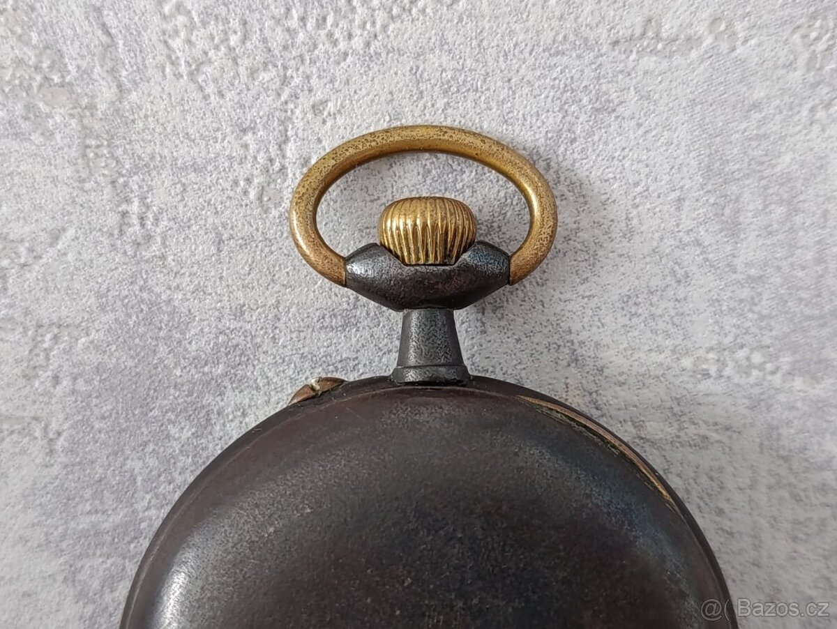 Obrovské kapesní hodinky Regulateur 67mm s průhlednou pracho - 17