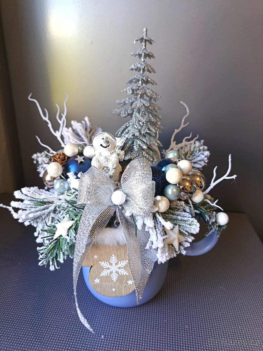 Adventní věnce a vánoční dekorace - 17