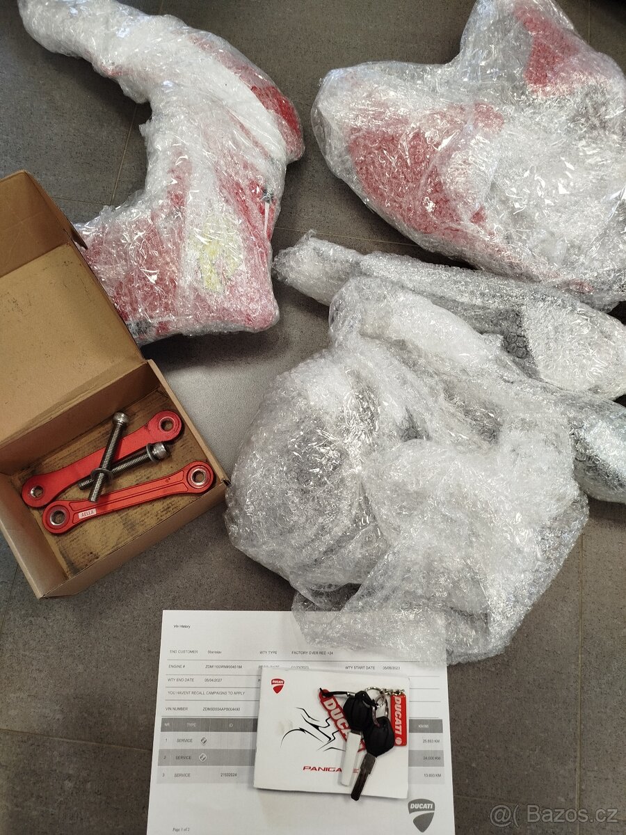Ducati Panigale V4, ČR, KRÁSNÝ STAV, ZÁRUKA, SERVIS - 17