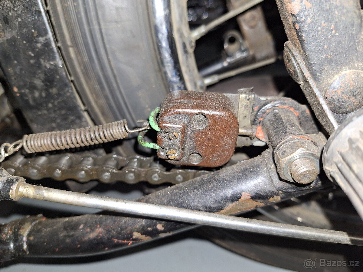 Ariel V.B.600 sidecar 1954 - 17