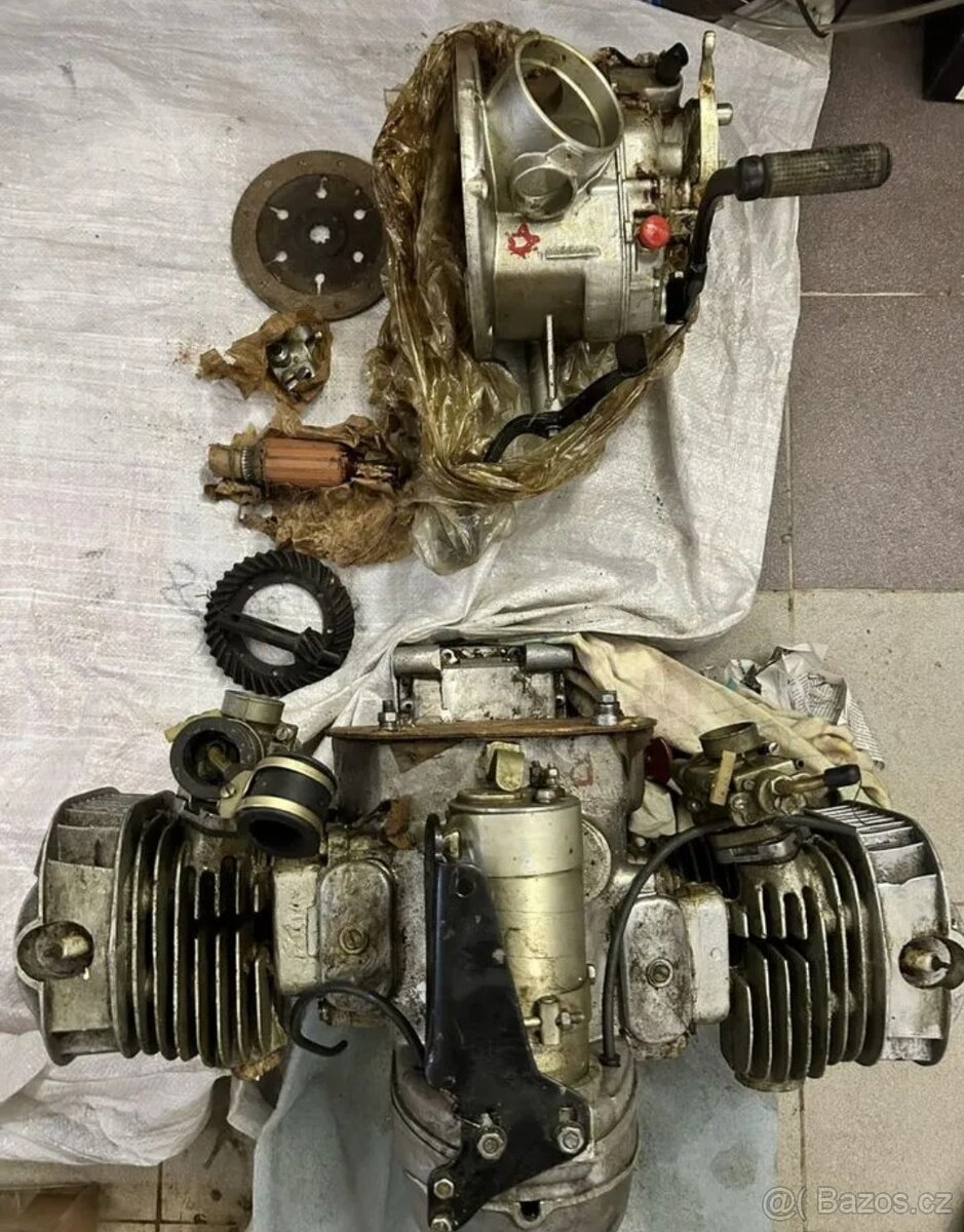 Nové a použité motory převodovky diferenciály Dněpr K750 - 17