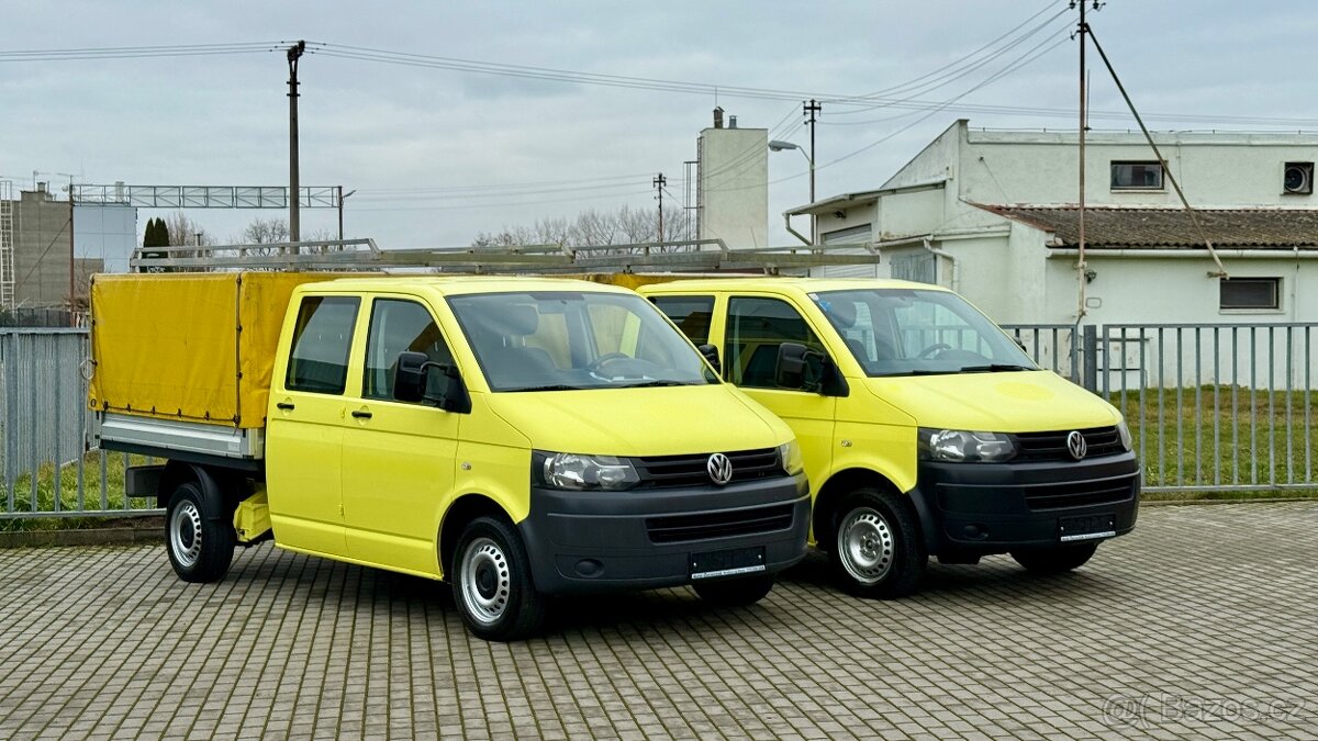 Volkswagen Transporter valník /2.0TDi/75kW/KLIMA/6MÍST/DOKA/ - 17