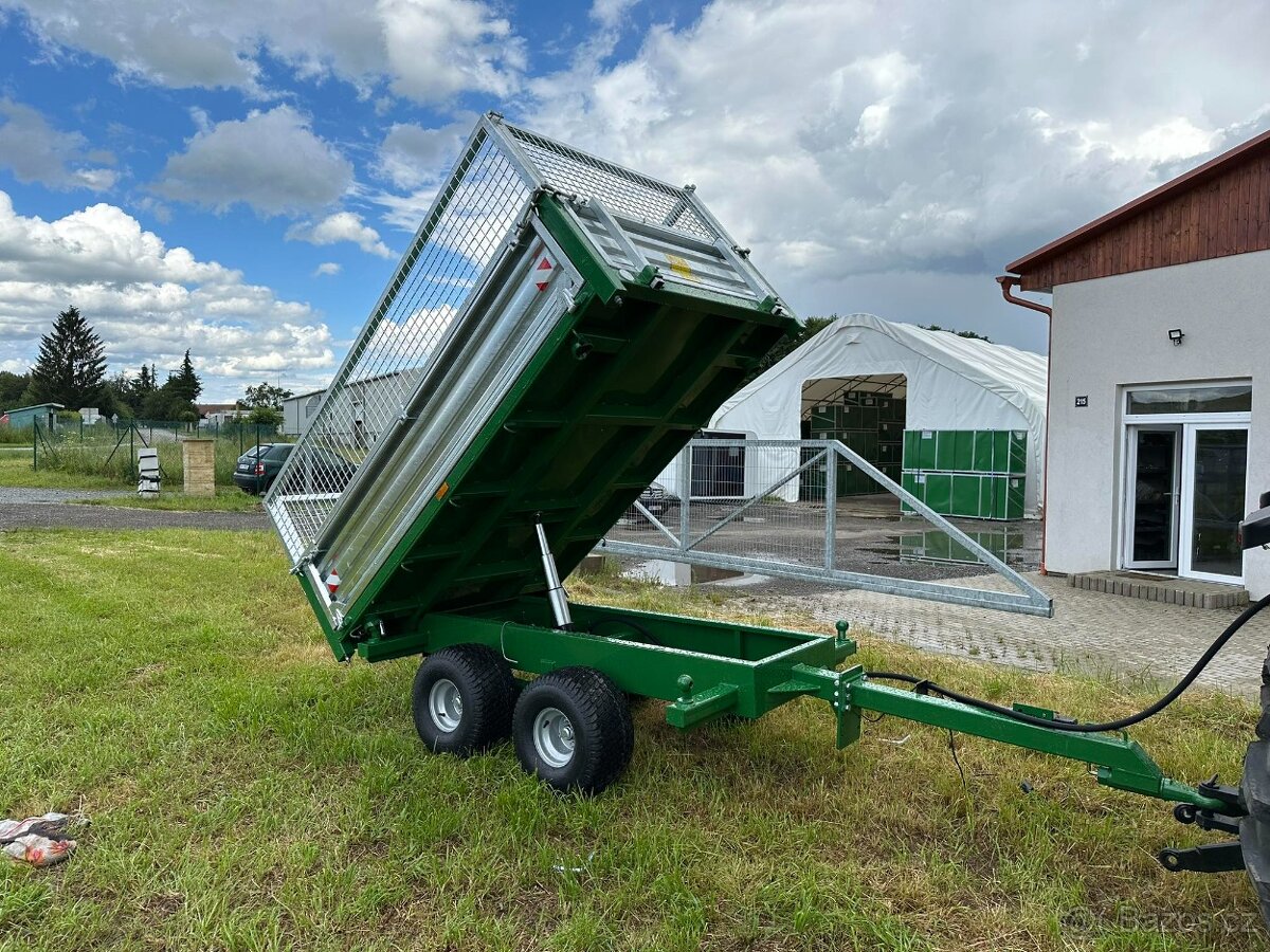 Traktorový třístranný návěs TTT 1500 SPZ - vlek - 17