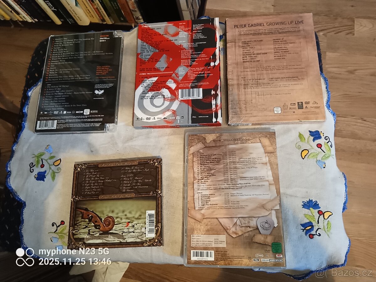 Hudební DVD blu-ray pop rock metal - 17