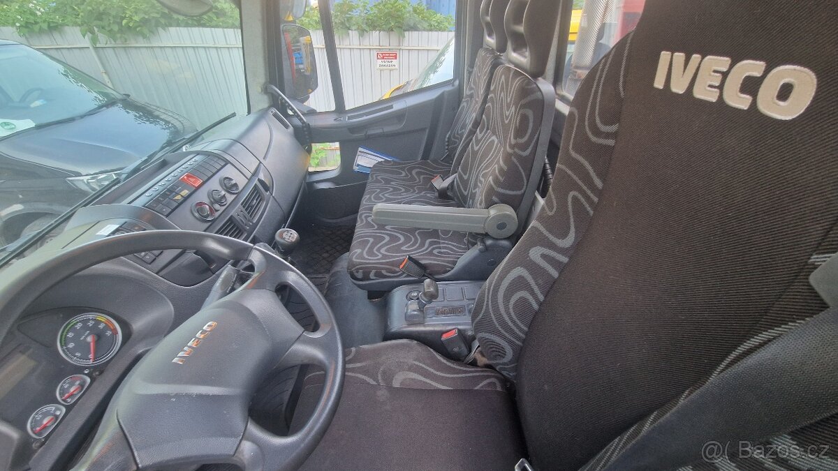 IVECO Eurocargo 120EL20 CNG + 2x kontejner, vzduch podvozek - 17