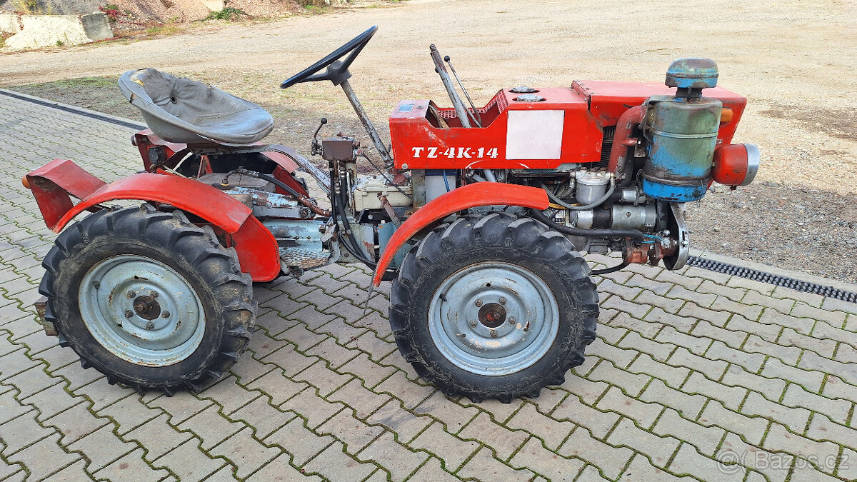malotraktor TZ - 4K - 14 Agrostroj Prostějov - 17