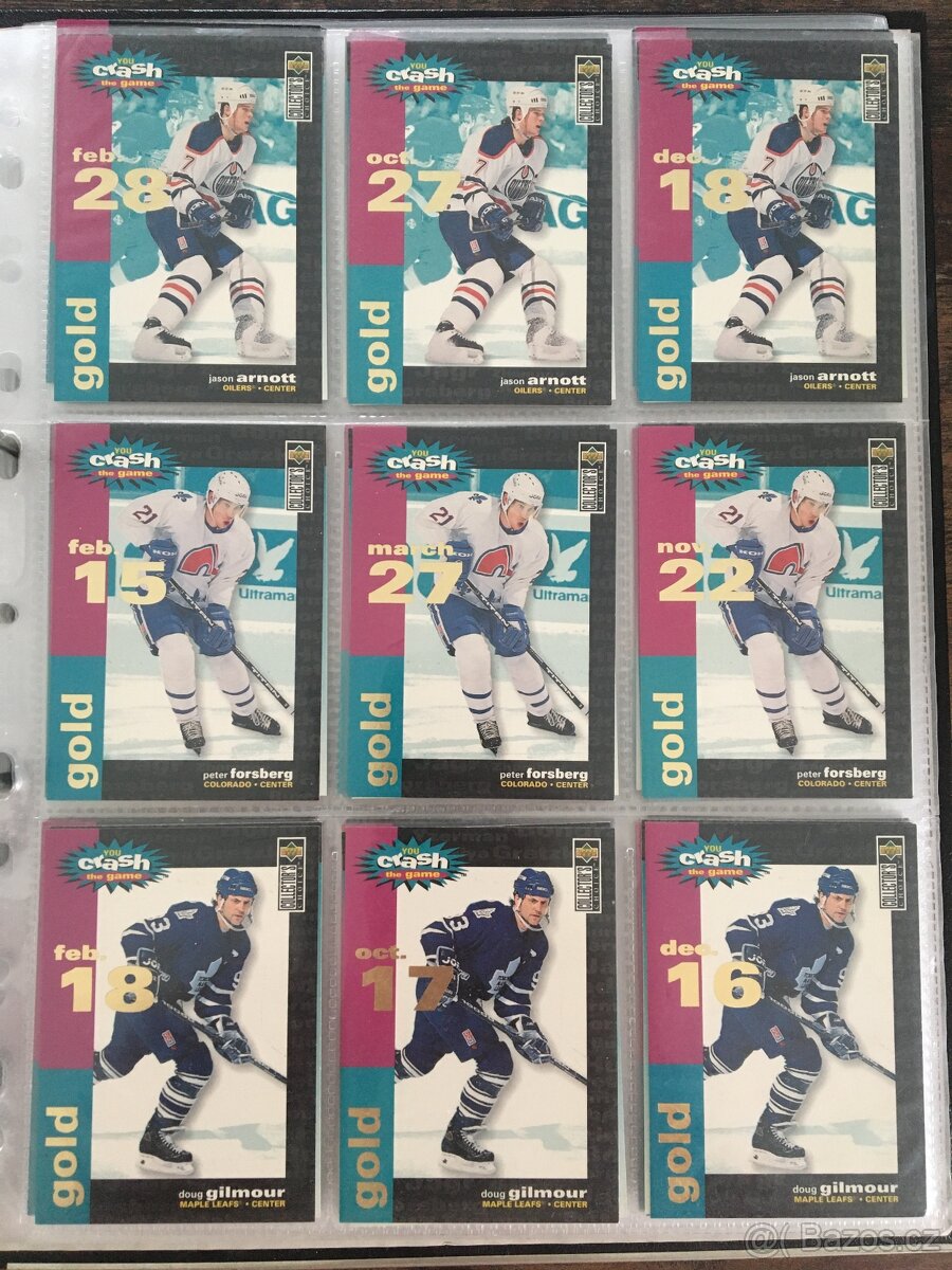 Hokejove Kartičky U Crash The Game 95/96 - 17