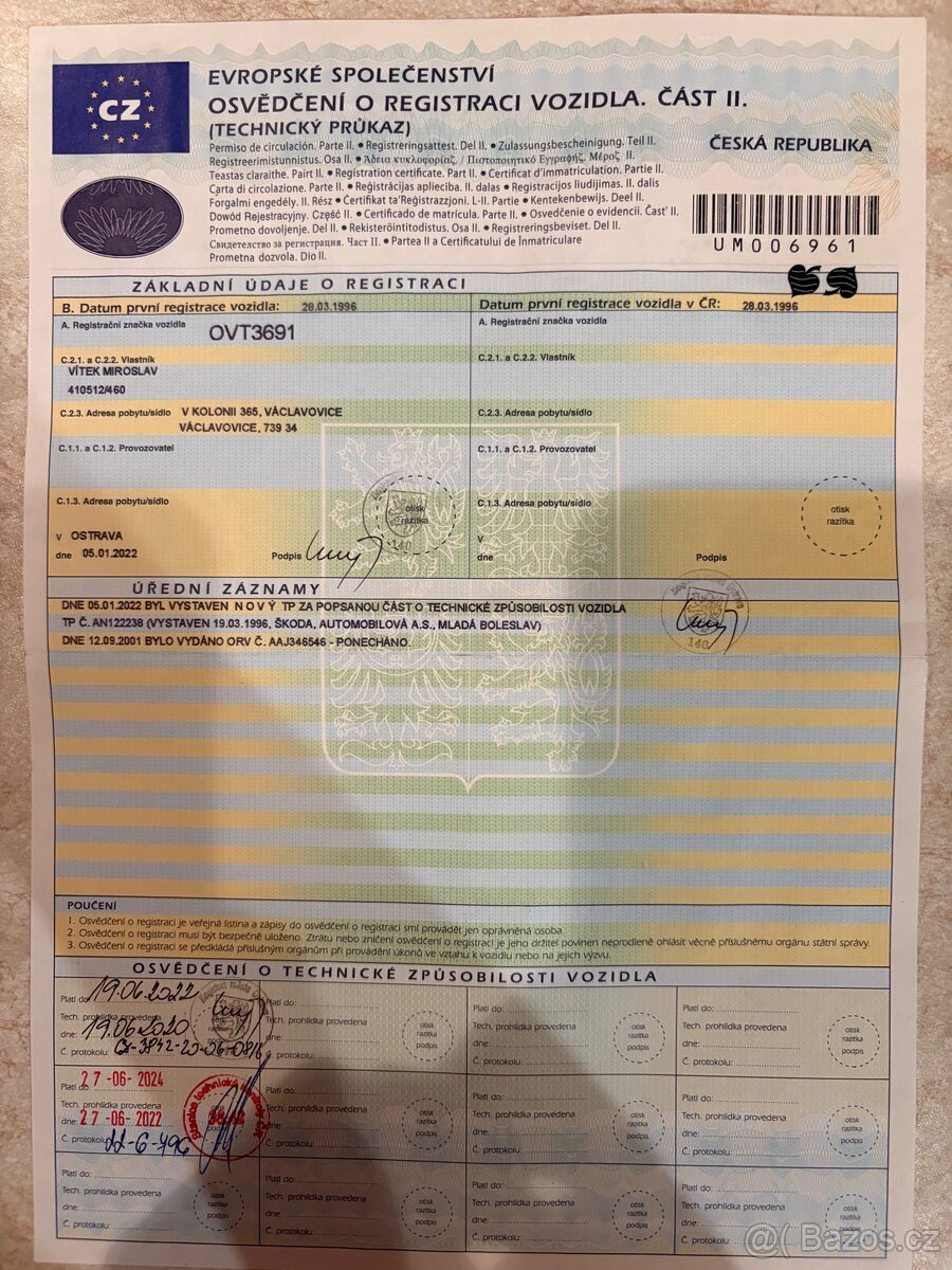 Škoda Felicie 1.6 GLX 1996 - veterán - 17