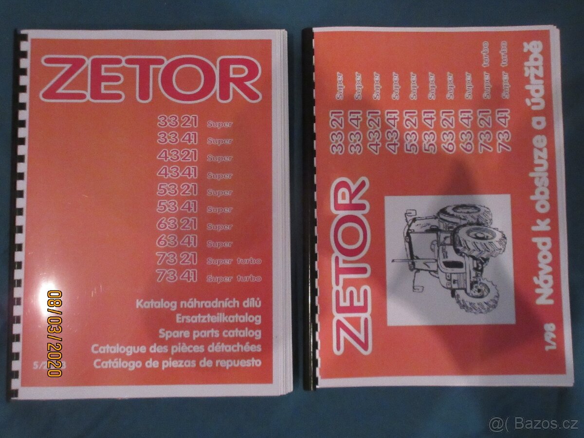 Lis Unibal návod na obsluhu a údržbu, katalog dílů - 17