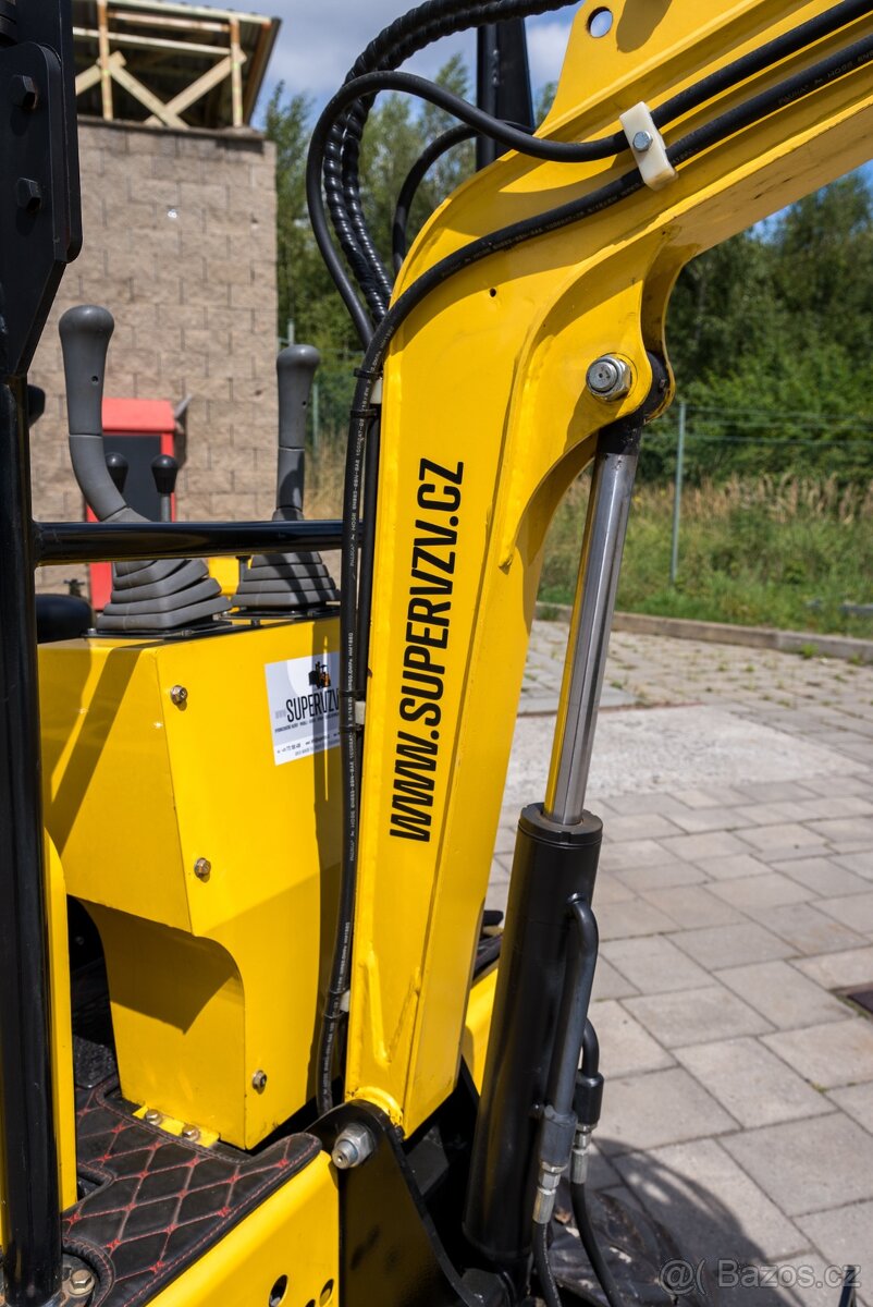 Pásový Mini Bagr Gunter Grossman GG800 - 17