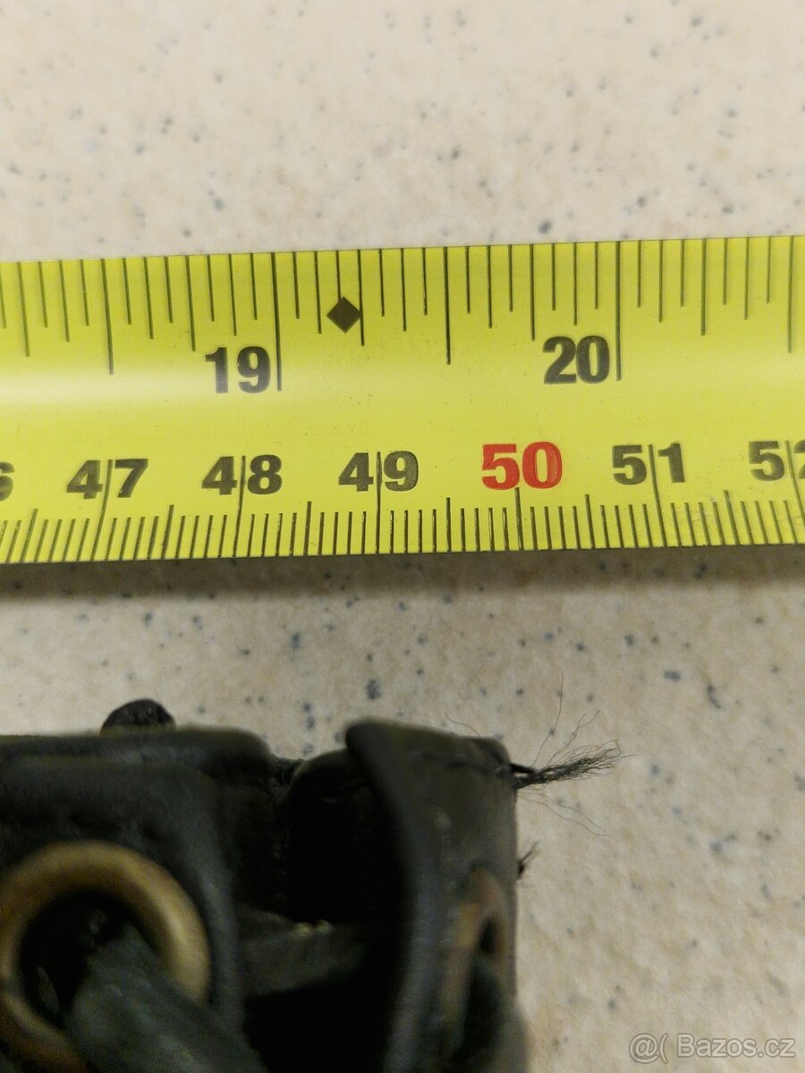 Kožené šněrovací kalhoty Polo 2XL-49x89x117x20 cm - 17