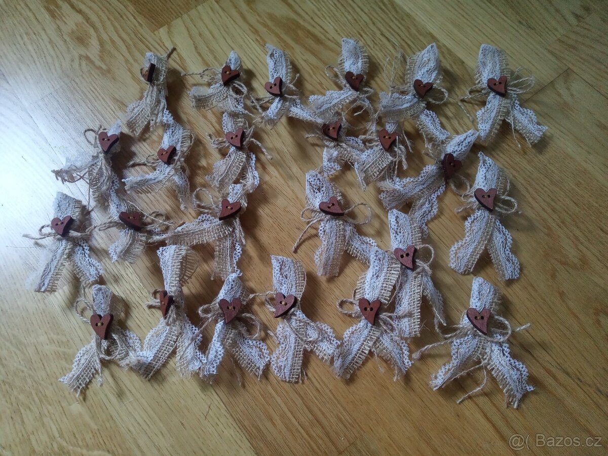 Dekorace - PŘÍRODNÍ/rustikální SVATBA - I. část - 17