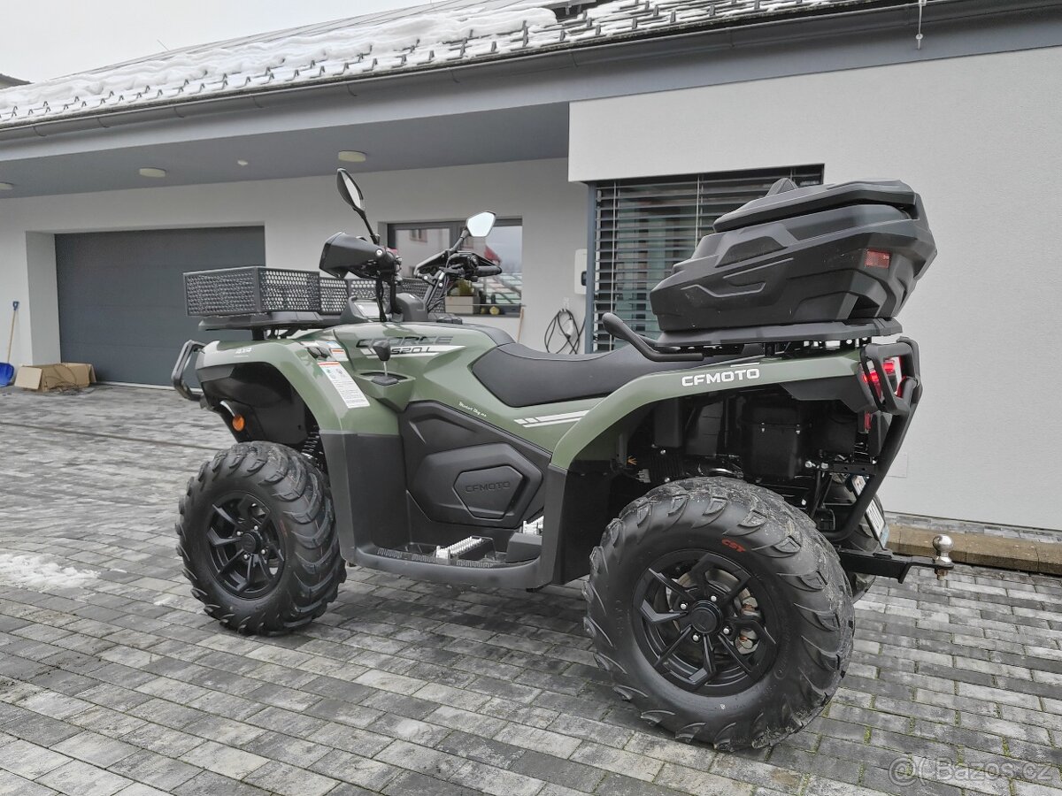 cfmoto x520 gladiátor bílá spz - 17