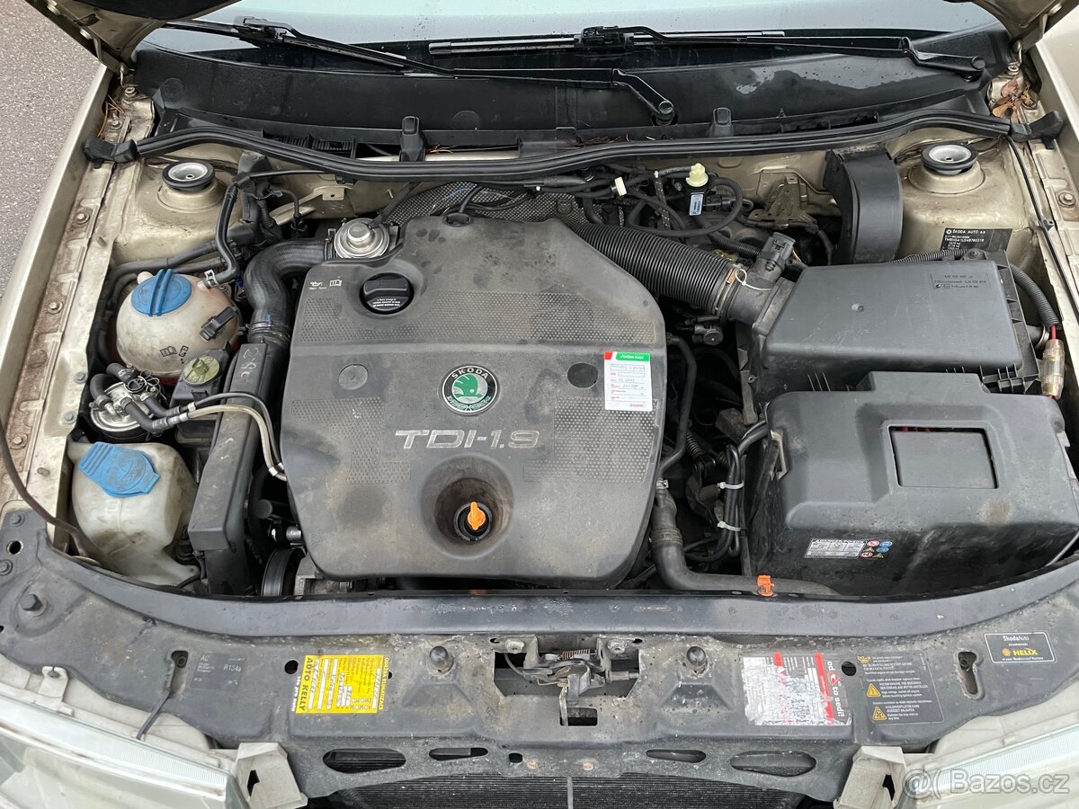 ŠKODA OCTAVIA 1.9 TDI 66kw - 2.MAJITEL, STK, ROZVODY - 17