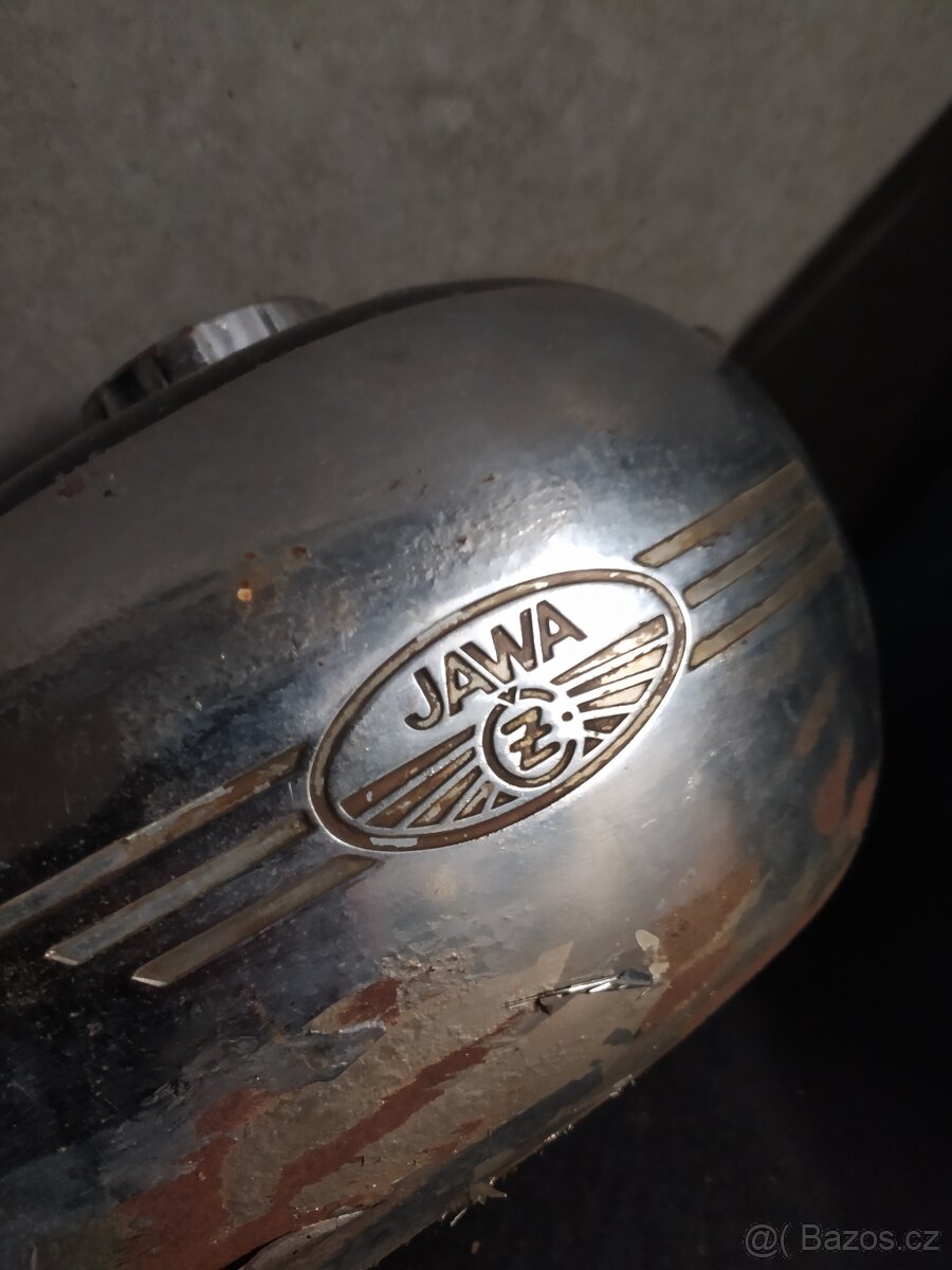 Nádrž Jawa 250 350 kývačka - 17