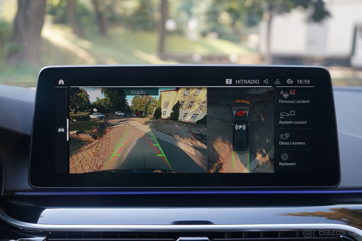 BMW Řada 5, M550i H/K 360° Šíbr Matrix HUD - 17