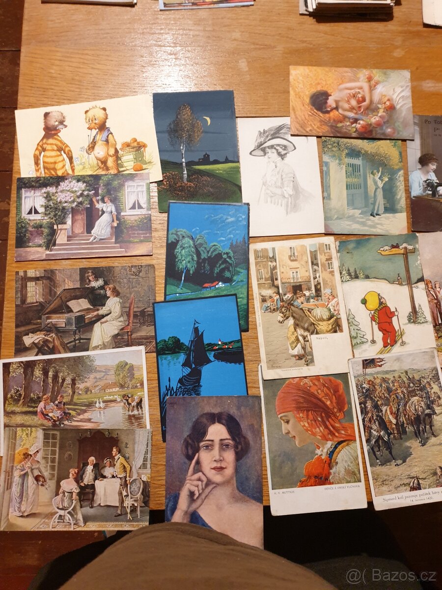 Prodám Starožitnosti obrazy,mapy,pohledy - 17