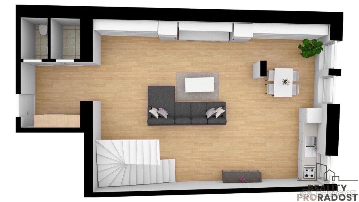 Prodej bytu 6+kk + 2 parkovací stání v Třebíči, byt 6+kk Tře - 17