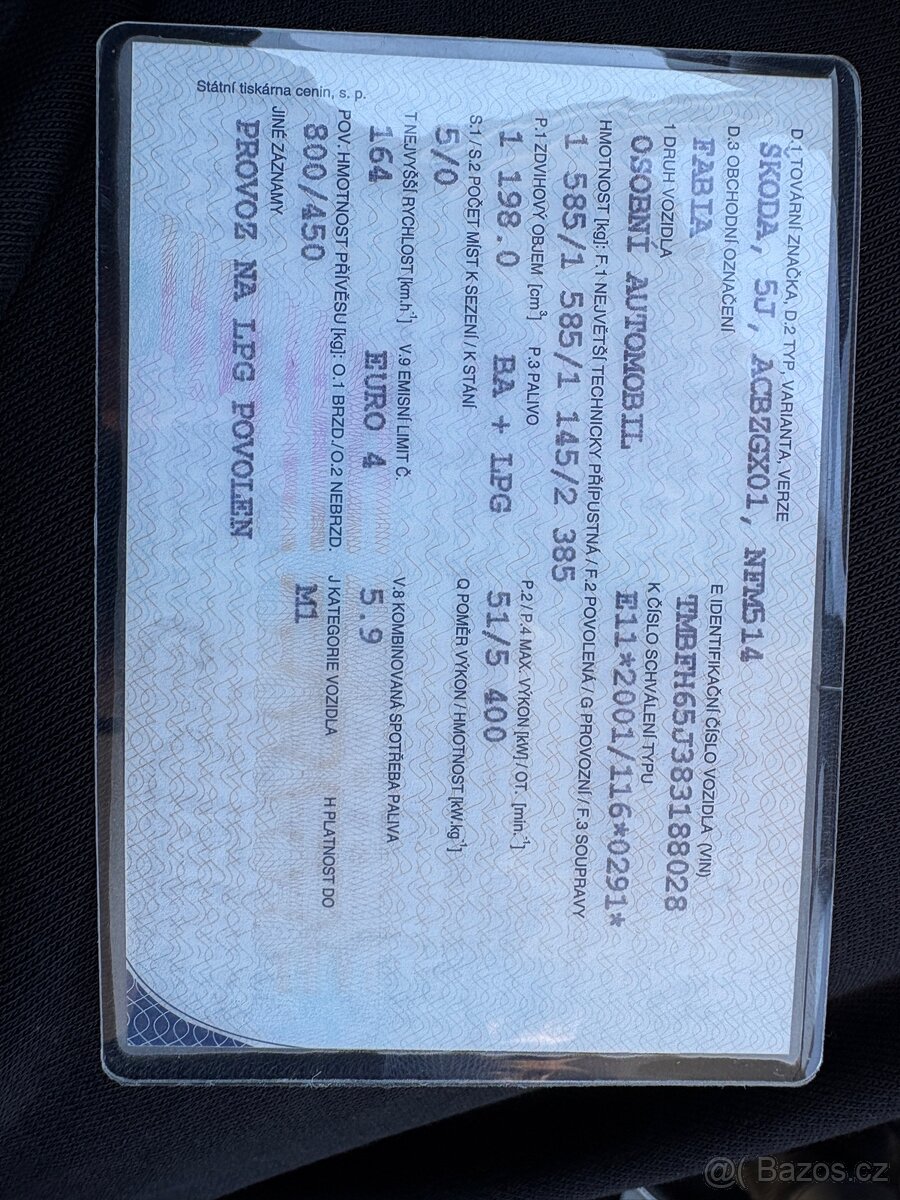 Prodám Škoda Fabia 2 1.2i LPG po servisu, nová STK - 17