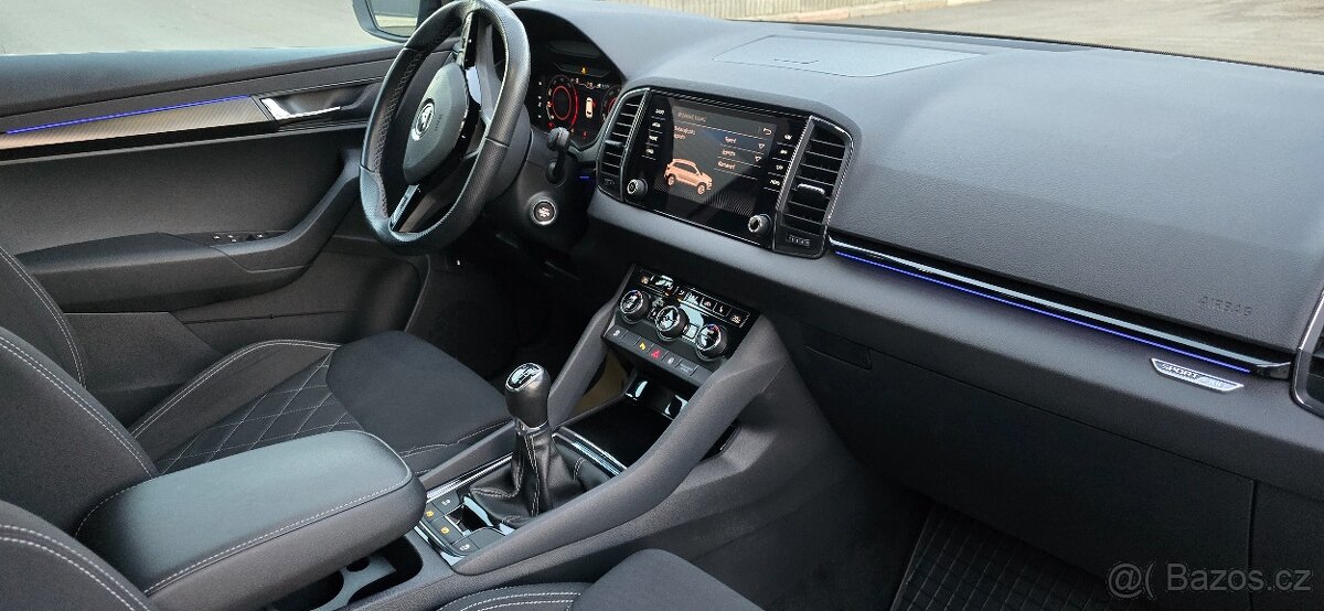 Škoda karoq sportline 2.0TDI 110kw manuál webasto 2 sady Top - 17