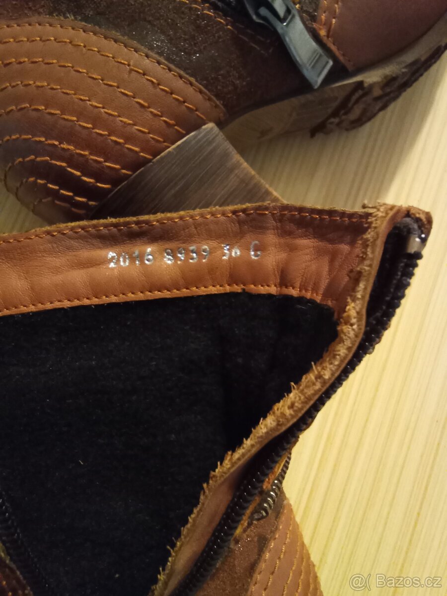 Kožené boty Simen, velikost 36 - 17