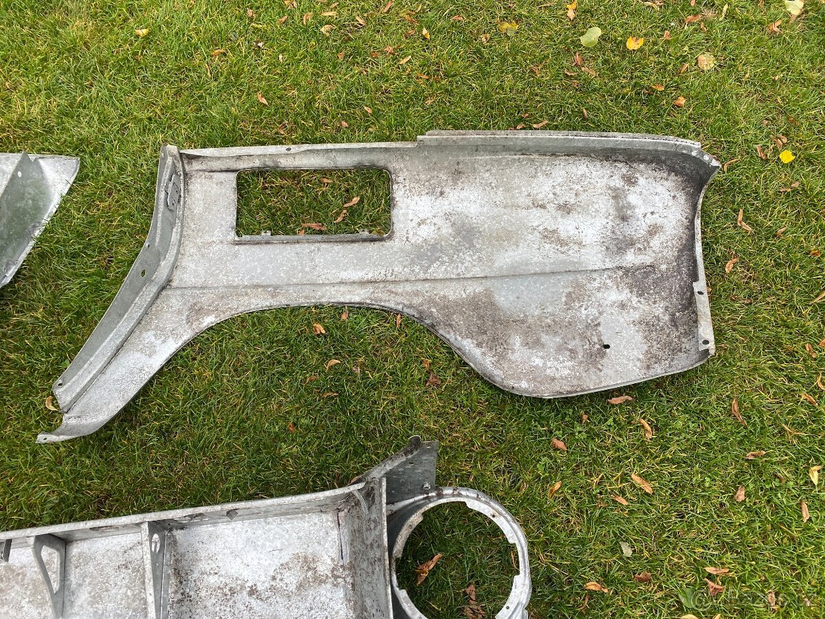 maska škoda 100 přední maska blatník blatníky škoda 110 - 17