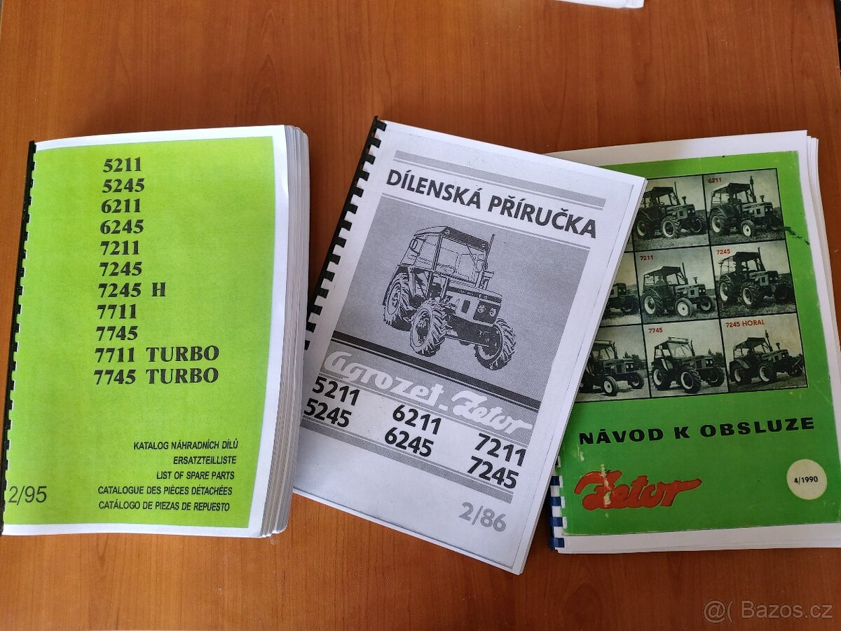 NAJLACNEJŠIE príručky pre Zetor, kombajn a všetky stroje - 17