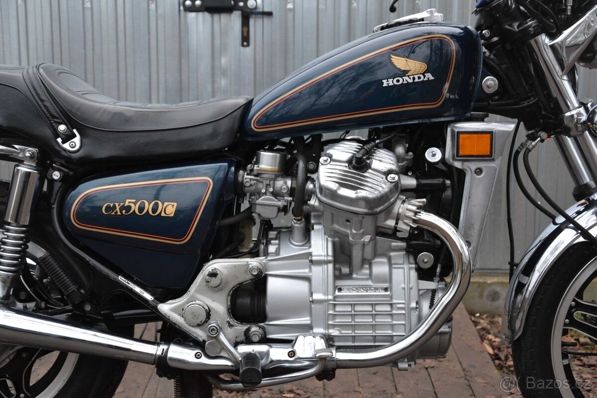 Honda CX 500C, od 1984 1 majitel - číst inzerát. - 17