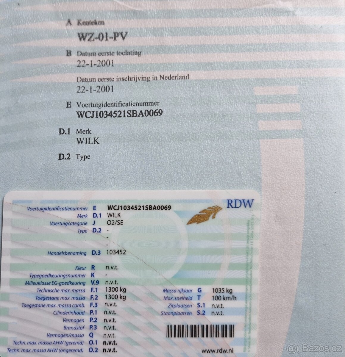 karavan Wilk ZĹAVA 500€ Stern 450 1300kg mover - 17