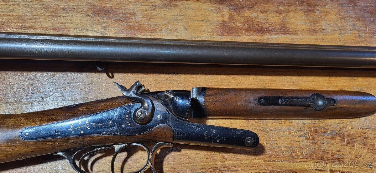 PUŠKA BROKOVNICE LANCASTER CAL 16 TOP NÁDHERA - 17