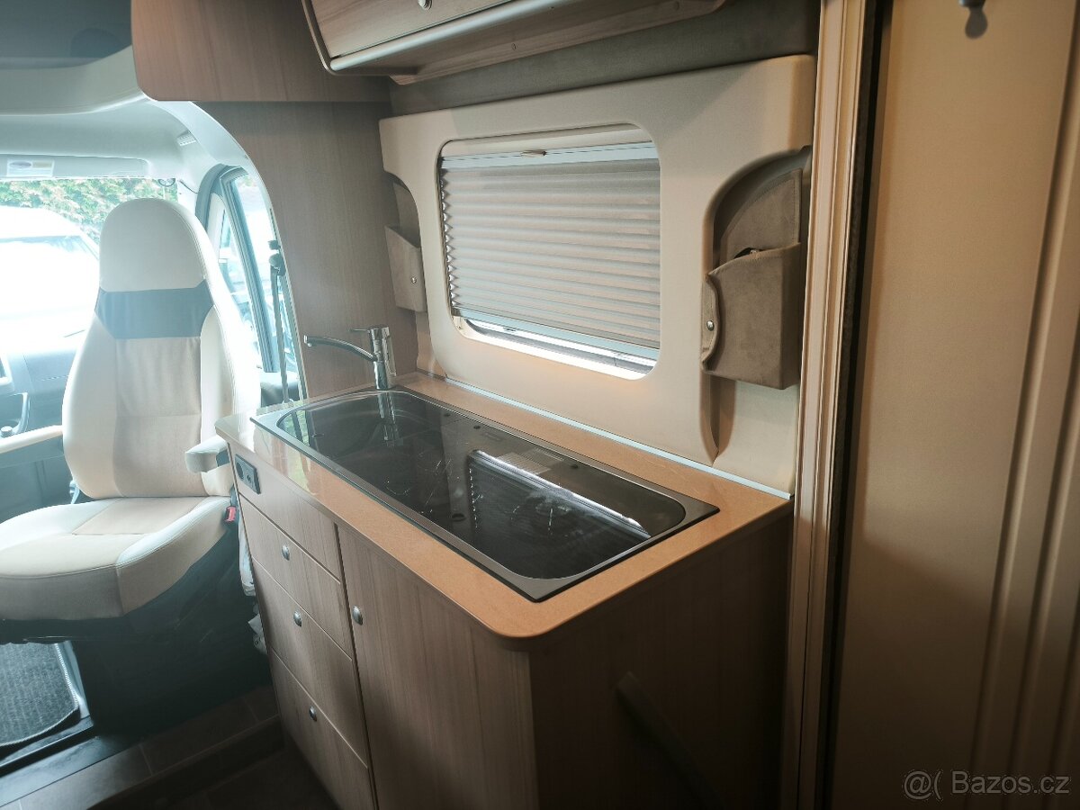 Obytné auto Burstner ixeo sjížděcí postel garáž,59TIS.KM - 17