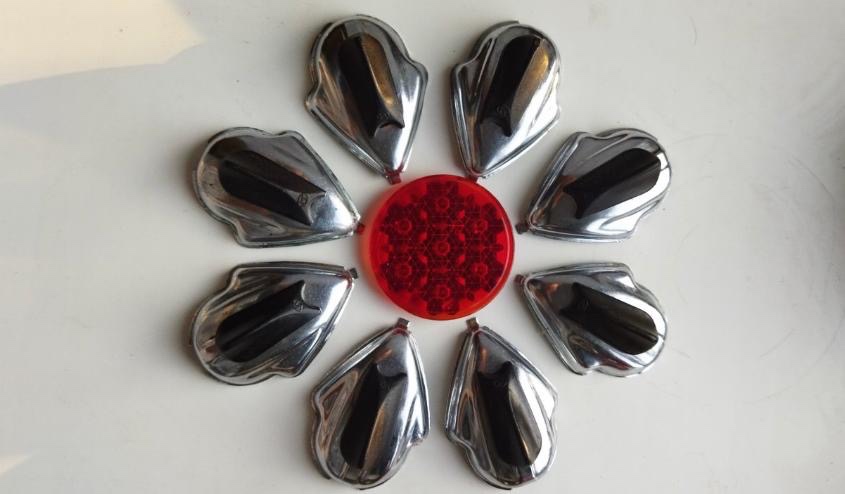 Výrobnu štítek kryt řetězu plovák spínač brzdového světla - 17