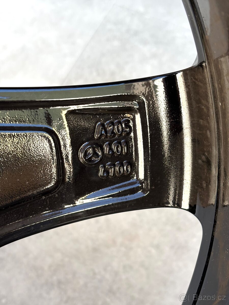 W205 C205 Mercedes Alu Kola R18 Zimní Michelin - 17